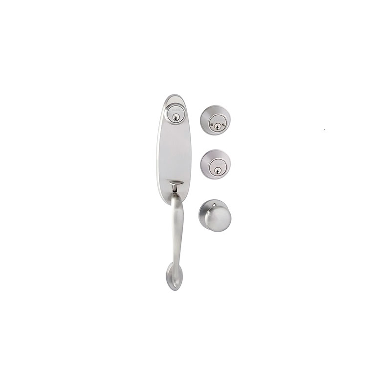 871193002627.jpg Toledo Satin Nickel HandleSet Double Cylinder - Image 1