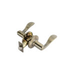 Toledo Antique Brass Bed & Bath Lever Set