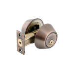 Toledo Antique Brass Double Cylinder Dead Bolt