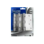 Toledo Stainless Steel Hinge 3pk, 4"