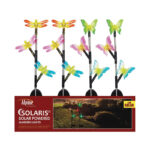 Alpine Plastic Triple Insect 32" Solar LED Stake Light