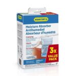 Humydry Moisture Absorber Hanging Bag Unscented 15.9oz 3 Pack