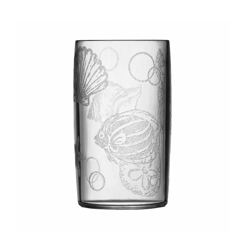 876770001925 Leading Ware Oceanic H.B. Glassware Clear 20 oz. - Image 1