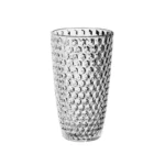 LW ACRYLIC HB 170Z Glass Diamond Cut Hi-Ball Clear 19 oz
