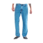 Cogimex Full Blue Relax Fit Jeans Light Wash 36x32