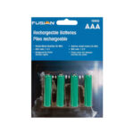 Moonrays AAA Solar Replacement Battery 4 Pack