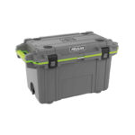 Pelican Elite 70-Quart Dark Gray & Green Cooler