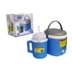 May's Chillex Oval Water Jug 2Pcs Blue