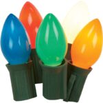 J Hofert Ceramic Multi 25-Bulb C7 Incandescent Light Set