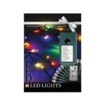 J Hofert Multi 240-Bulb M3 LED Cluster String Light Set