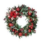 Claudette 30" 5-Bulb Warm White LED Prelit Wreath