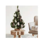 Everlands Imperial Mini Christmas Tree with Multi Coloured Ornaments 2' - Image 2