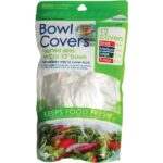 Jacent Plastic Reusable Bowl Covers (12-Count)