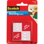 3M Scotch Capacity Removable Mounting Squares