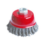 Brown USA Knotted Wire Cup Brush (3'')