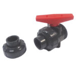 Ball Valve PVC True Union D Best - (1-1/2")
