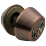Brown USA Double Deadbolt Lock AC
