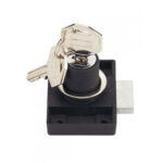 Brown USA Drawer Lock (18mm)