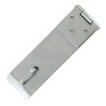 Brown USA Zinc Plated Hasp And Staple (4'')