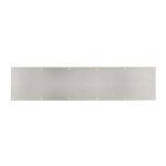 Door Kick Plate Aluminum (8 X 36 Inch) - Satin Nickle