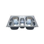 DY Top Mount Sink 2-1/2 Bowls