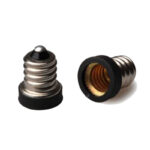 Calm5 E14 to E12 Lamp Light Socket Adapters Base Converters