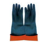 PVC Industrial Gloves / Brown USA PVC Gloves