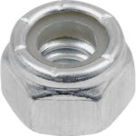 Zinc-plated Nylon Insert Stop Nuts (1/4"-20)