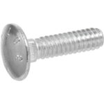 Zinc Carriage Bolts (5/16"-18 X 1-1/2")