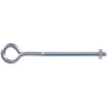 Hardware Essentials Eye Bolt With Hex Nut Zinc (1/4"-20 X 5")