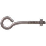 Hardware Essentials Eye Bolt With Hex Nut Stainless Steel (5/8"-11 X 12")