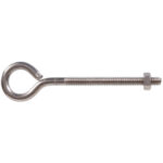 Hardware Essentials Eye Bolt With Hex Nut Stainless Steel (5/8"-11 X 14")