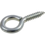 Hardware Essentials Screw Eye Zinc (0.307" X 2-7/8")