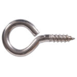 Hardware Essentials Screw Eye Stainless Steel (0.307" X 2-7/8")