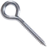 Hardware Essentials Lag Thread Screw Eye Zinc (1/2" X 5-1/2")