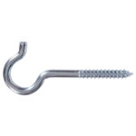Hardware Essentials Ceiling Hook Zinc (0.307" X 4-15/16")