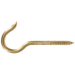 Hardware Essentials Ceiling Hook Brass (0.207" X 3-5/8")