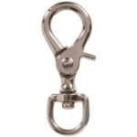 Hardware Essentials Round Swivel Trigger Snap Nickel (3/4" X 3-7/8")