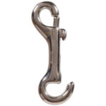 Hardware Essentials Open Fixed Eye Bolt Snap Zinc (3/8" X 3-1/2")