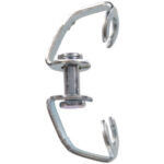 Hardware Essentials Double Open Eye Chain Swivel 1/0 & 2/0