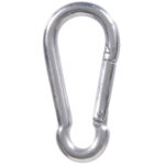Hardware Essentials Safety Snap Link Zinc (1/4" X 2")