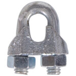 Hardware Essentials Wire Rope Clip Zinc (1/4")