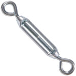 Hardware Essentials Eye And Eye Turnbuckle Zinc (#12-24 X 6-7/8")
