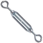 Hardware Essentials Eye And Eye Turnbuckle Zinc (1/4"-20 X 7-3/8")