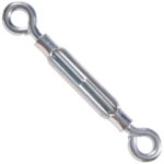 Hardware Essentials Eye And Eye Turnbuckle Zinc (3/8"-16 X 10-5/8")