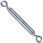 Hardware Essentials Eye And Eye Turnbuckle Zinc (3/8"-16 X 16-1/4")
