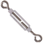 Hardware Essentials Eye And Eye Turnbuckle Stainless Steel (1/4"-20 X 7-3/8")