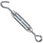 Hardware Essentials Hook And Eye Turnbuckle Zinc (#10-24 X 5-5/8")