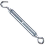 Hardware Essentials Hook And Eye Turnbuckle Zinc (3/8"-16 X 16-1/4")