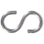 Hardware Essentials S-Hook Zinc (0.192" X 2-3/16") Bulk